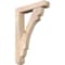 Ekena Millwork Olympic Craftsman Smooth Bracket w/ Offset Brace, Douglas Fir, 5 1/2"W x 26"D x 38"H BKT0604X26X38OLY04SDF - alternate 1